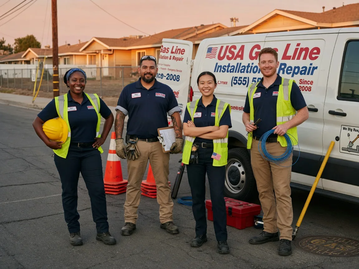 Gas Line Installation company in San Diego, CA